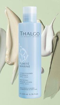 Мотивирующий пудровый лосьон для жирной и комбинированной кожи Thalgo Mattifying Powder Lotion КТ 17002 фото