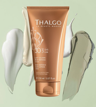 Омолоджуюче сонцезахисне молочко THALGO SPF 30+ Age Defence Sun Lotion - Suncare VT15033 фото